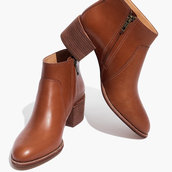 Madewell Shoes Madewell The Asher Boot In Leather Size